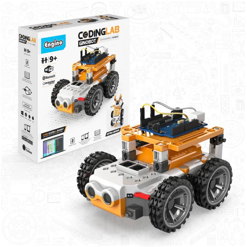 Juego de Armar Coding Lab – Ginobot Programable con App