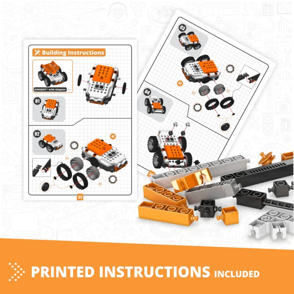 Juego de Armar Coding Lab – Ginobot Programable con App
