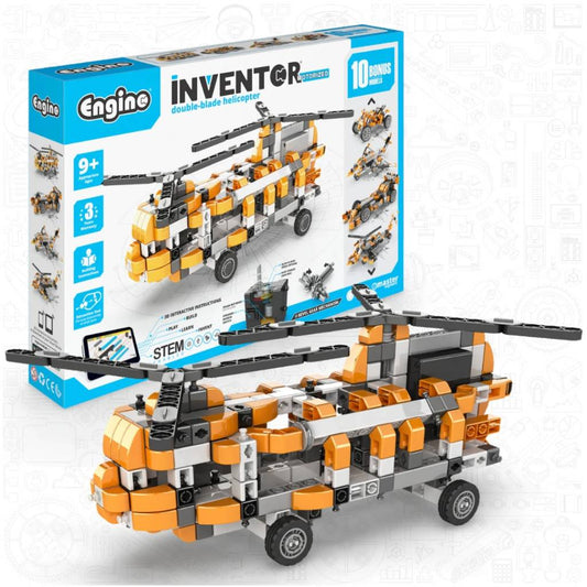 Juego de Armar Inventor Motorized – Helicóptero +10 Modelos (ENGINO IN70)
