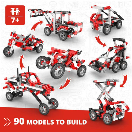 Juego de armar Creative Builder Multimodelos 90 modelos/Motorizado 9030 ENGINO