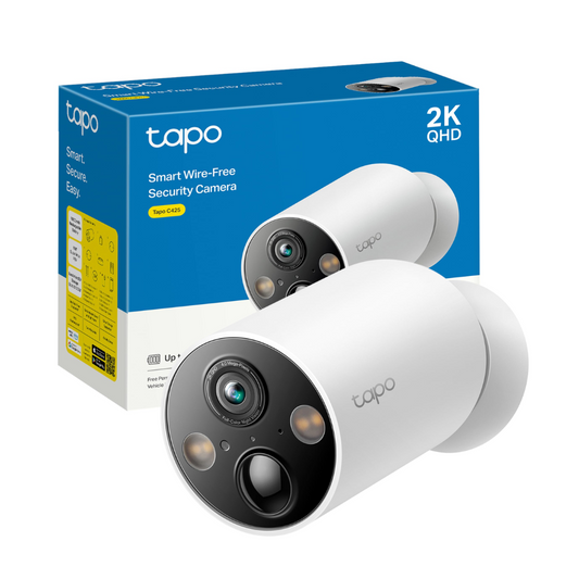IP TAPO C425 c/Batería 2K Inalámbrica Visión Nocturna TP-LINK