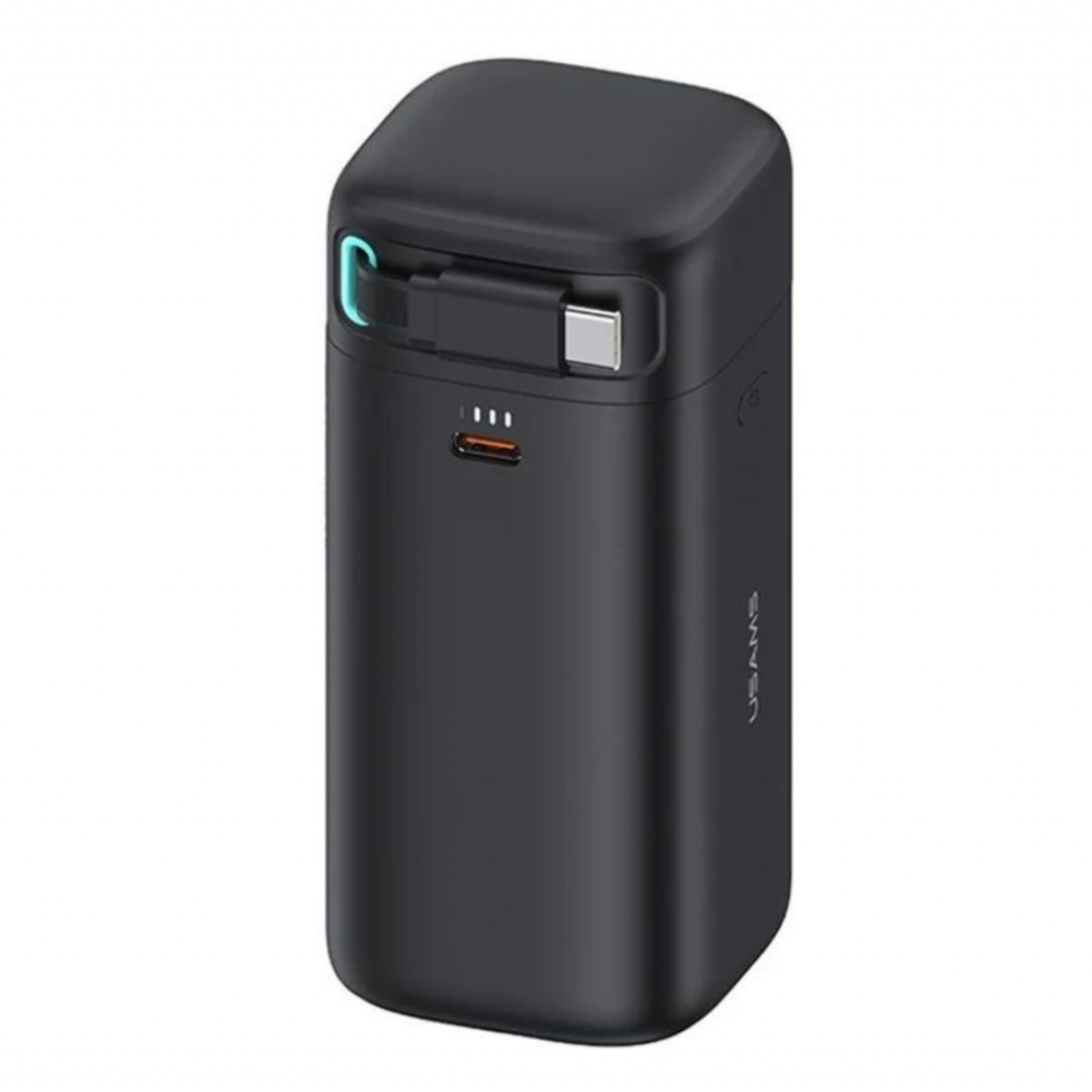 Power Bank CD216 USAMS - 18000mAh PD45W Cable Retráctil Magnético Tipo C