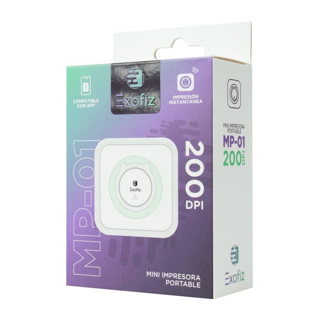 Mini Impresora Térmica con Conexión Bluetooth
