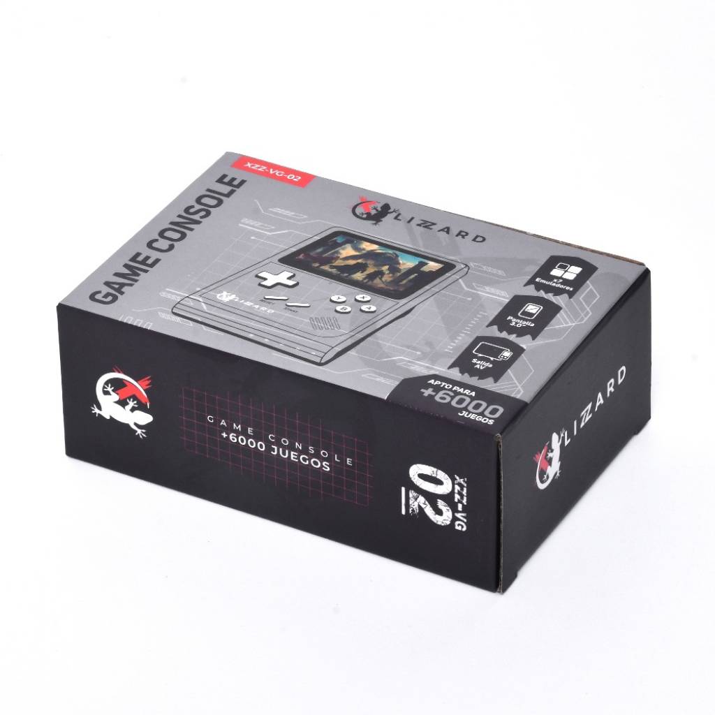 Consola Portátil XZZ-VG-02 Apto para 6.000 Juegos