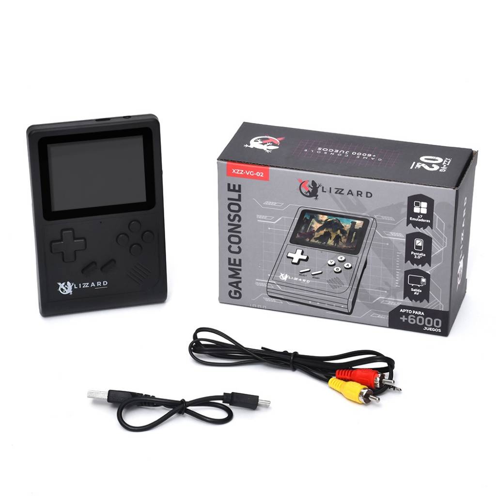 Consola Portátil XZZ-VG-02 Apto para 6.000 Juegos