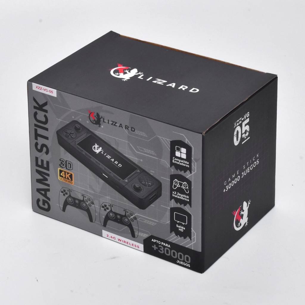 Consola Game Stick para TV Apto para +30.000 Juegos X-Lizzard