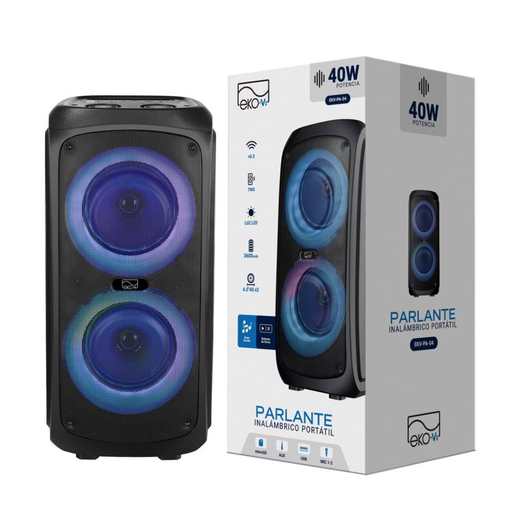 Parlante Eko-vi Ekv-pa-04 - Sonido Potente