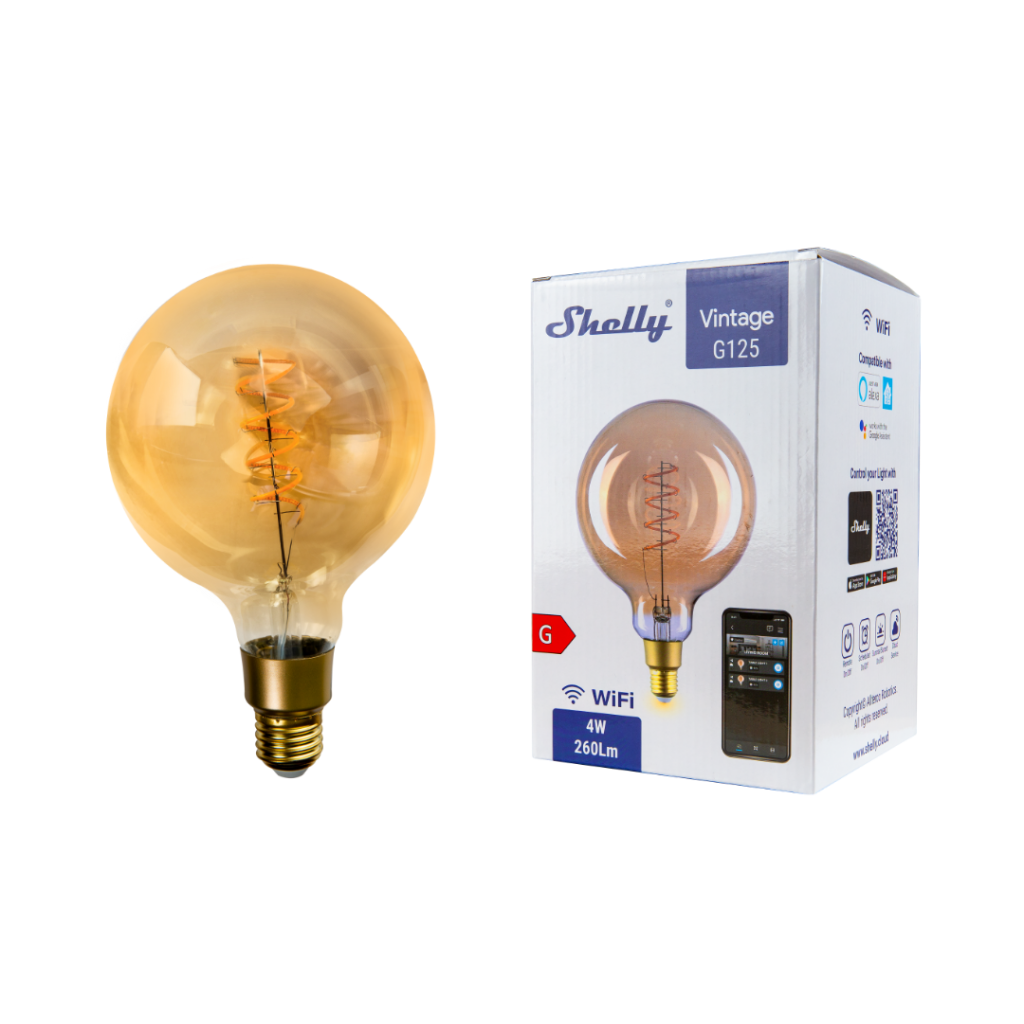 Lampara Shelly Vintage G125 Wi-fi