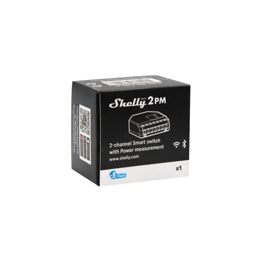 Interruptor inteligente de 2 canales Gen3 Wi Fi
