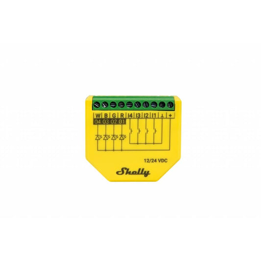 Controlador Shelly Plus RGBW PM Wi-fi