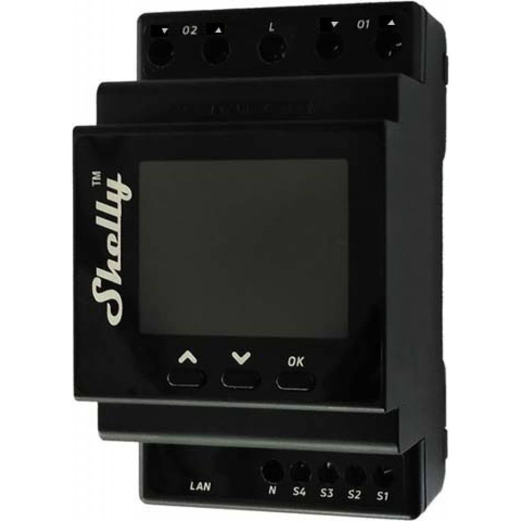 Shelly Pro Dual Cover PM Relé para Persianas DIN Wi-Fi