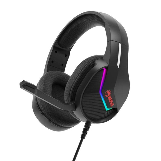 Auricular Gamer USB 2.0 Mic H8618 Tactic 40 Negro Marvo