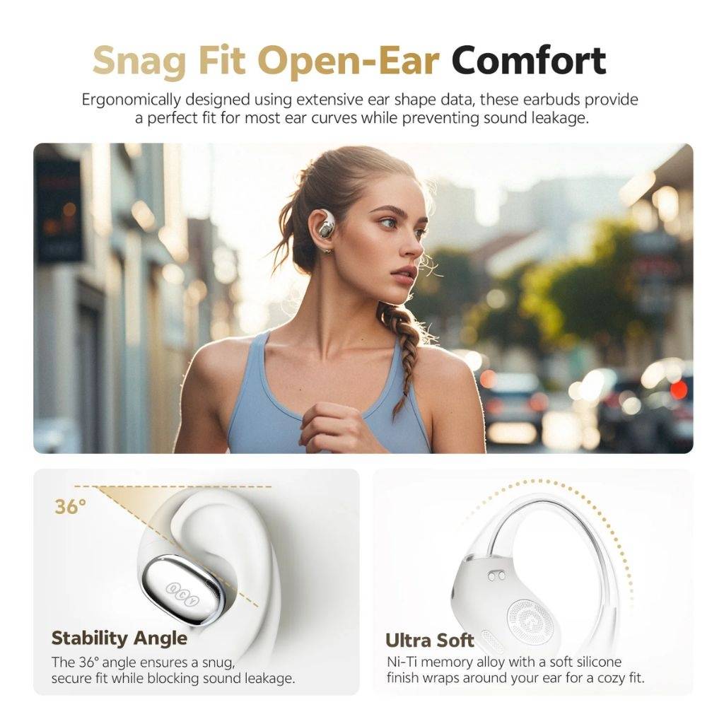 Auricular Bluetooth QCY Crossky R70 OWS  By Xiaomi