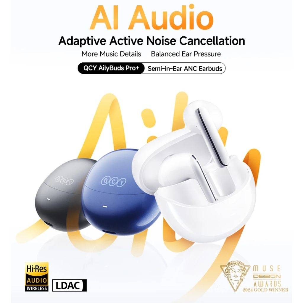 Auricular Bluetooth AilyBuds Pro+ TWS ANC QCY By Xiaomi