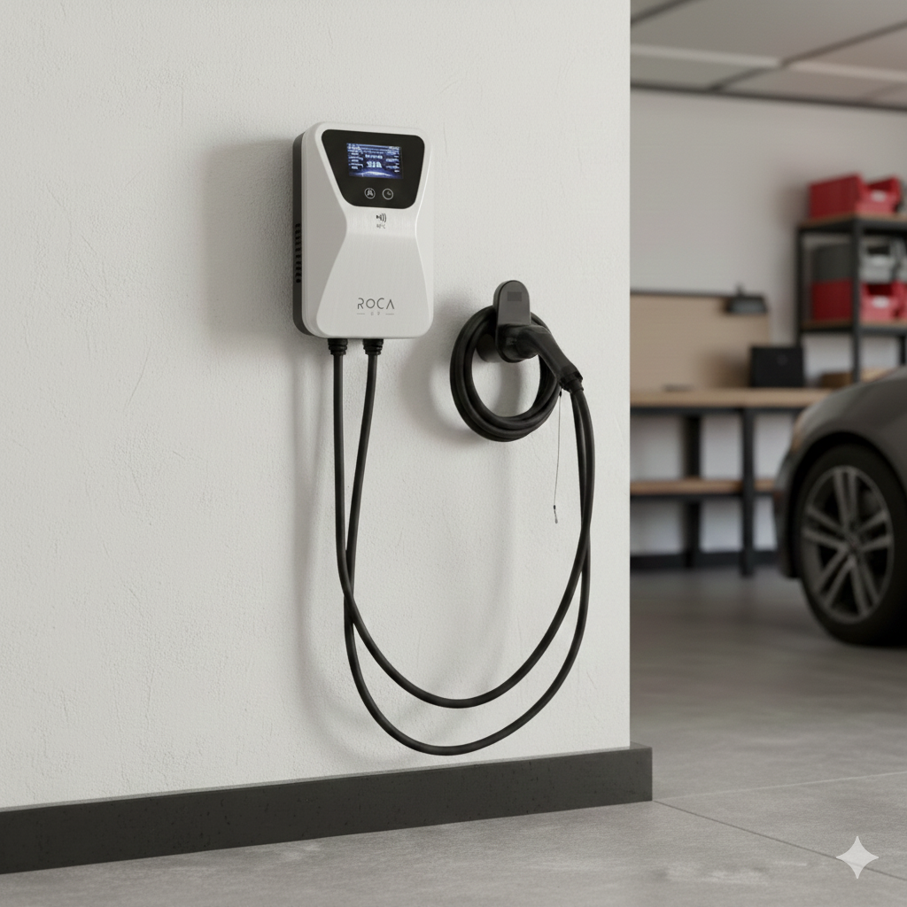 Cargador Wallbox para Vehículos Eléctricos RC-EV-02 22KW