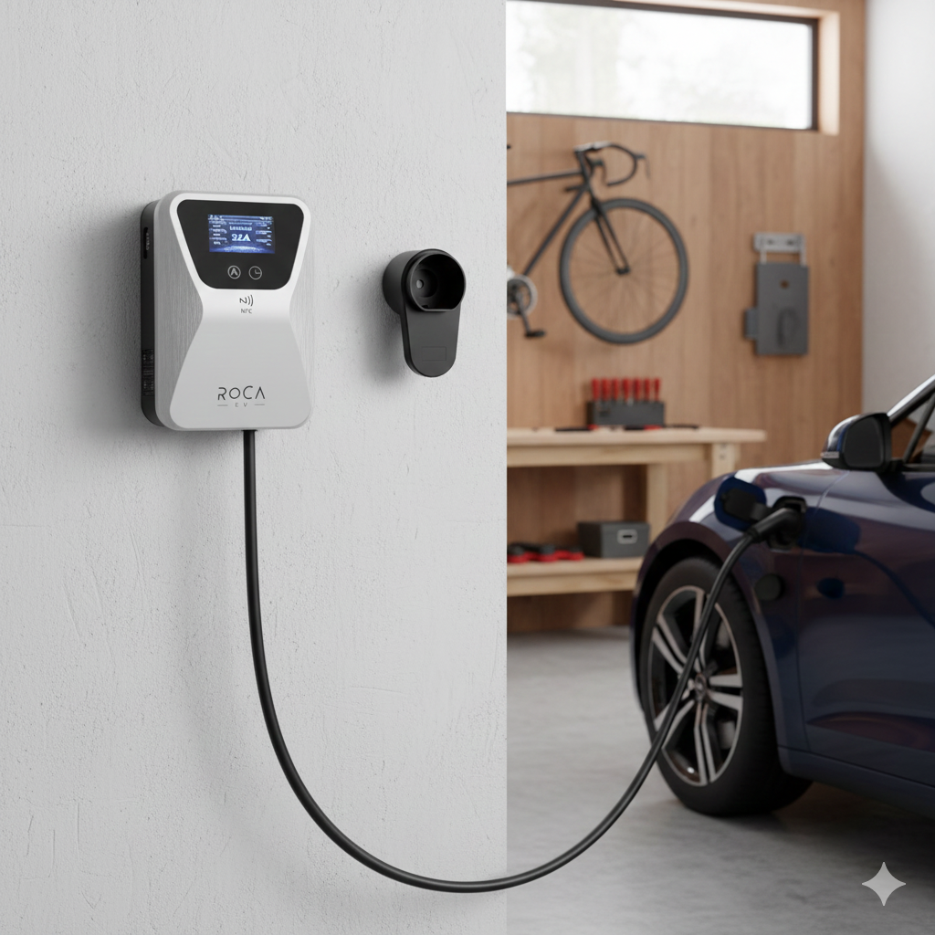 Cargador Wallbox para Vehículos Eléctricos RC-EV-02 22KW