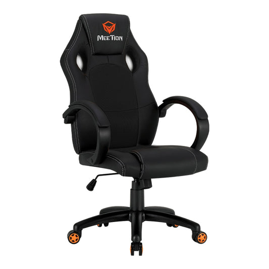 SILLA GAMER MEETION CHR04 NARANJA/NEGRO