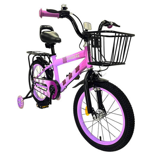 Bicicleta Rodado 16 con rueditas y canasto