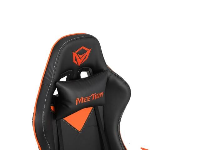 SILLA GAMER MEETION CHR04 NEGRO/NARANJA