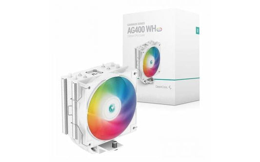 Cooler Deepcool AG400 Blanco ARGB