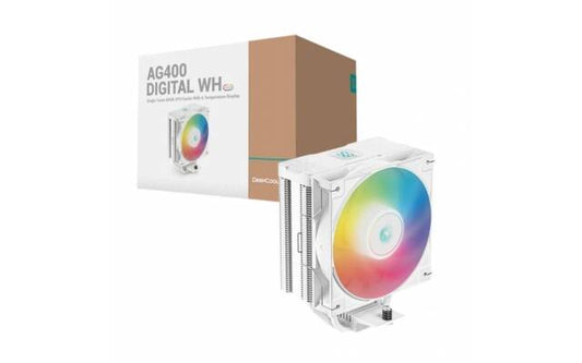 Cooler Deepcool AG400 Digital Blanco ARGB