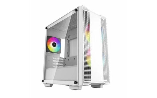 Gabinete Deepcool CC360 ARGB Blanco.
