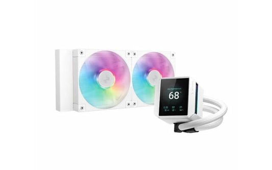 Cooler Liquido Deepcool Mystique 240 ARGB Blanco