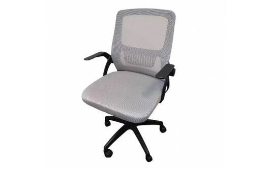 Silla de oficina Trent Gris con posabrazos
